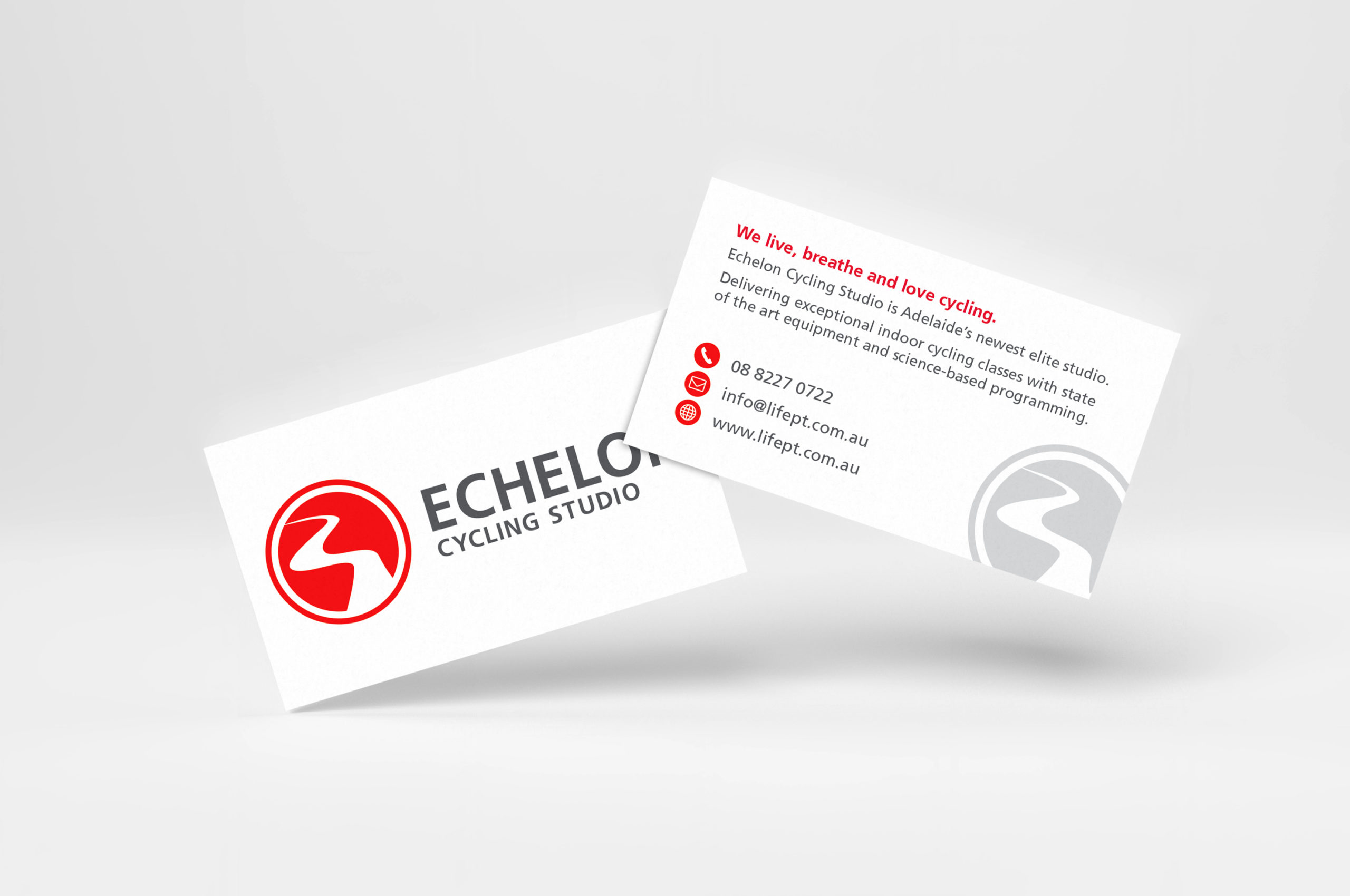 Echelon Cycling Studio Business Card