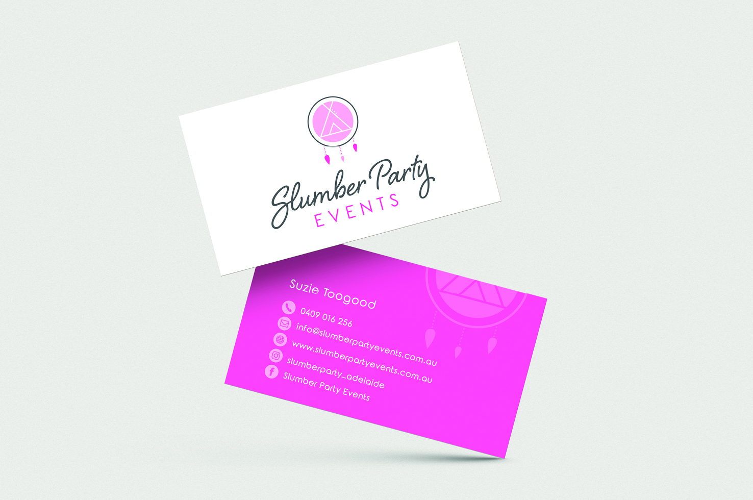 Slumber Party Events | Paliant Design