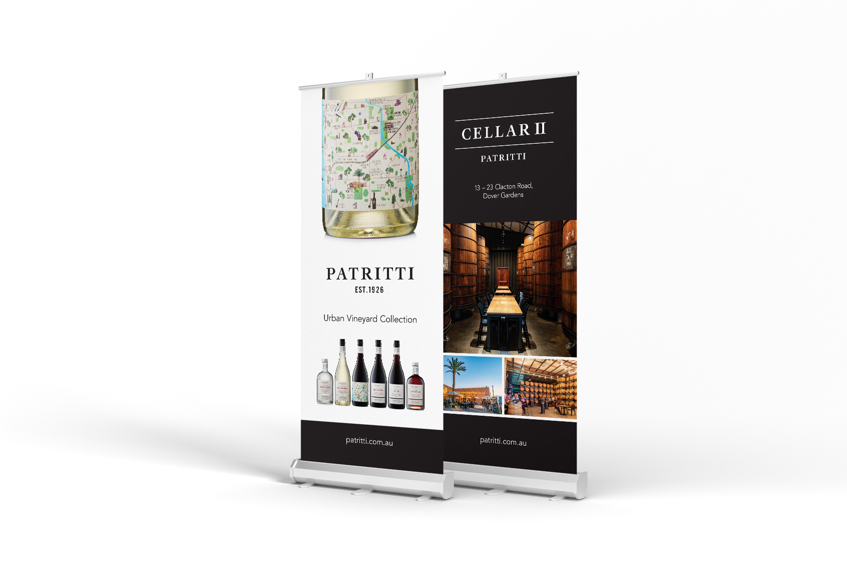 Patritti Wines Pull Up Banner