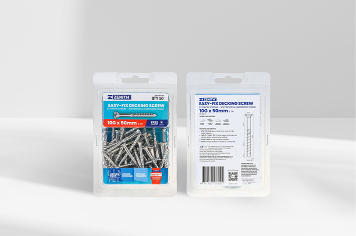 Zenith Decking Screws Qty 50