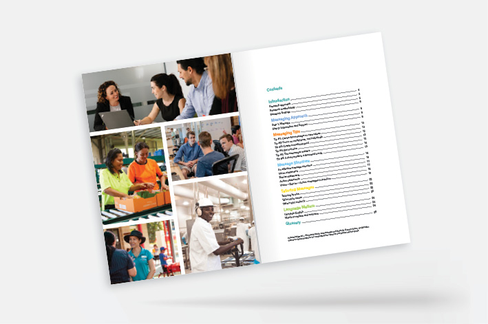Healthy Workplaces spread by Wellbeing SA, NSW government, QLD government