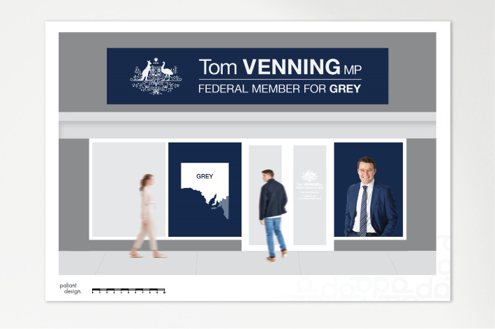 Venning office signage